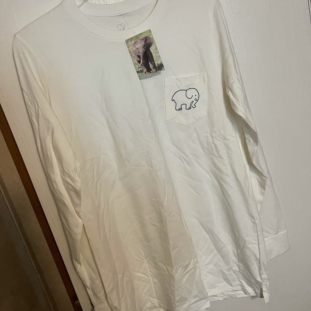Ivory Ella long sleeve shirt.